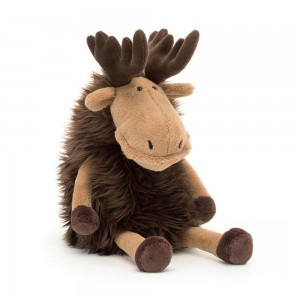 Woodland Jellycat Plyšáci Merrick Moose,29cm x 12cm x 16cm Hnědé | LOGVJ-5632