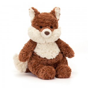 Woodland Jellycat Plyšáci Mortimer Fox,26cm x 12cm x 8cm Oranžové | CALVH-8756