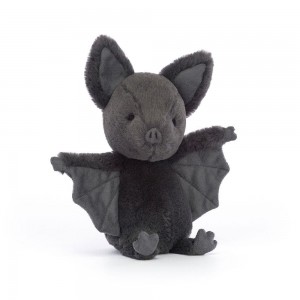 Woodland Jellycat Plyšáci Ooky Bat,15cm x 6cm x 6cm Černé | JWCPK-4912
