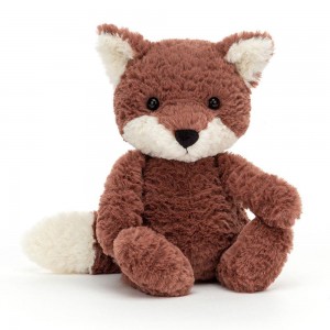 Woodland Jellycat Plyšáci Tumbletuft Fox,20cm x 9cm x 8cm Oranžové | KBHJT-4520