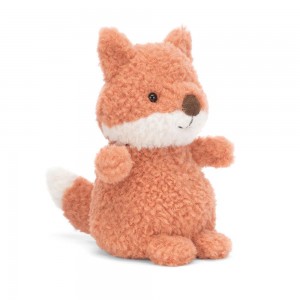 Woodland Jellycat Plyšáci Wee Fox,13cm x 7cm x 6cm Oranžové | LIKUT-3297