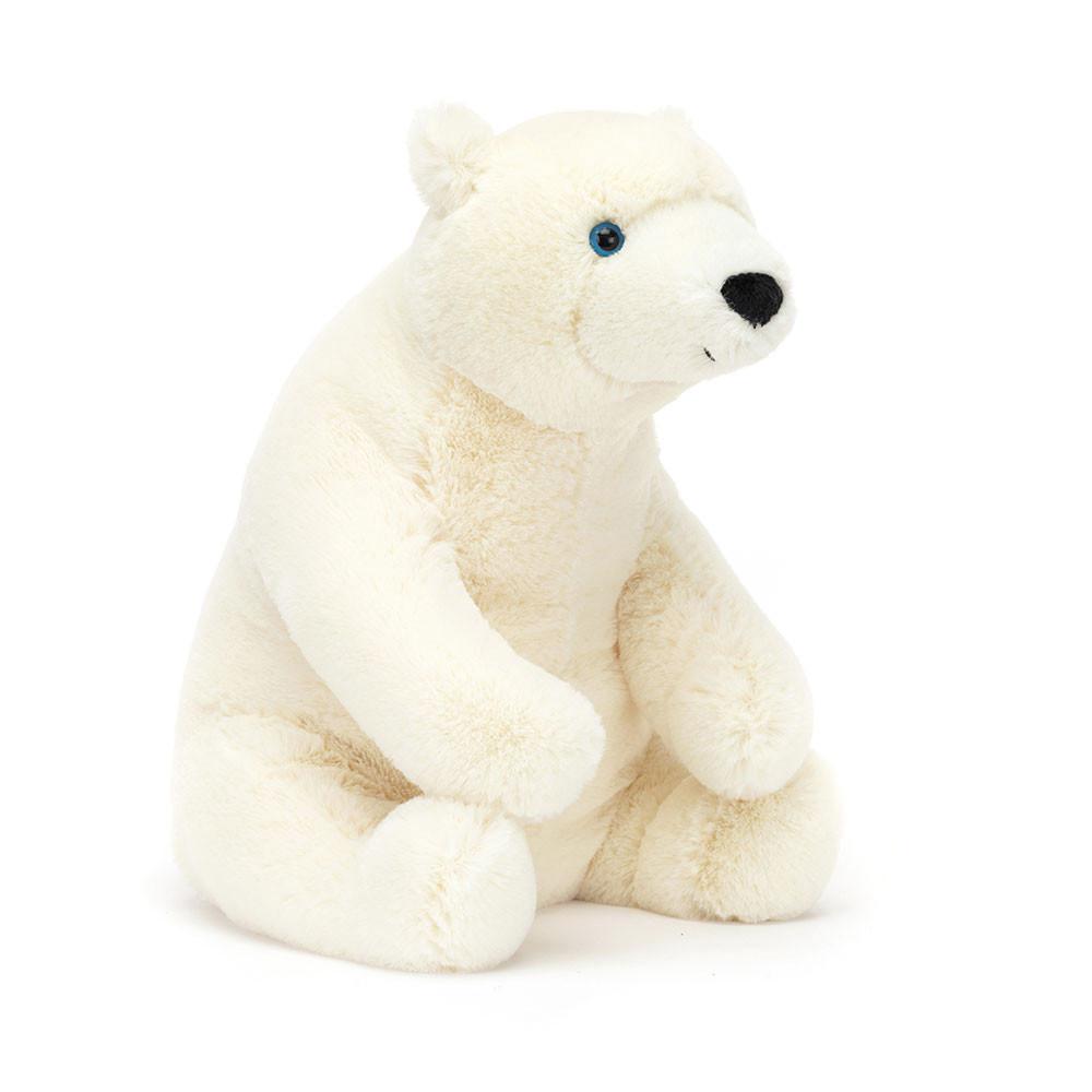 Arktida A Antarktida Jellycat Plyšáci Elwin Polar,21cm x 12cm x 12cm Bílé | HYSID-7509