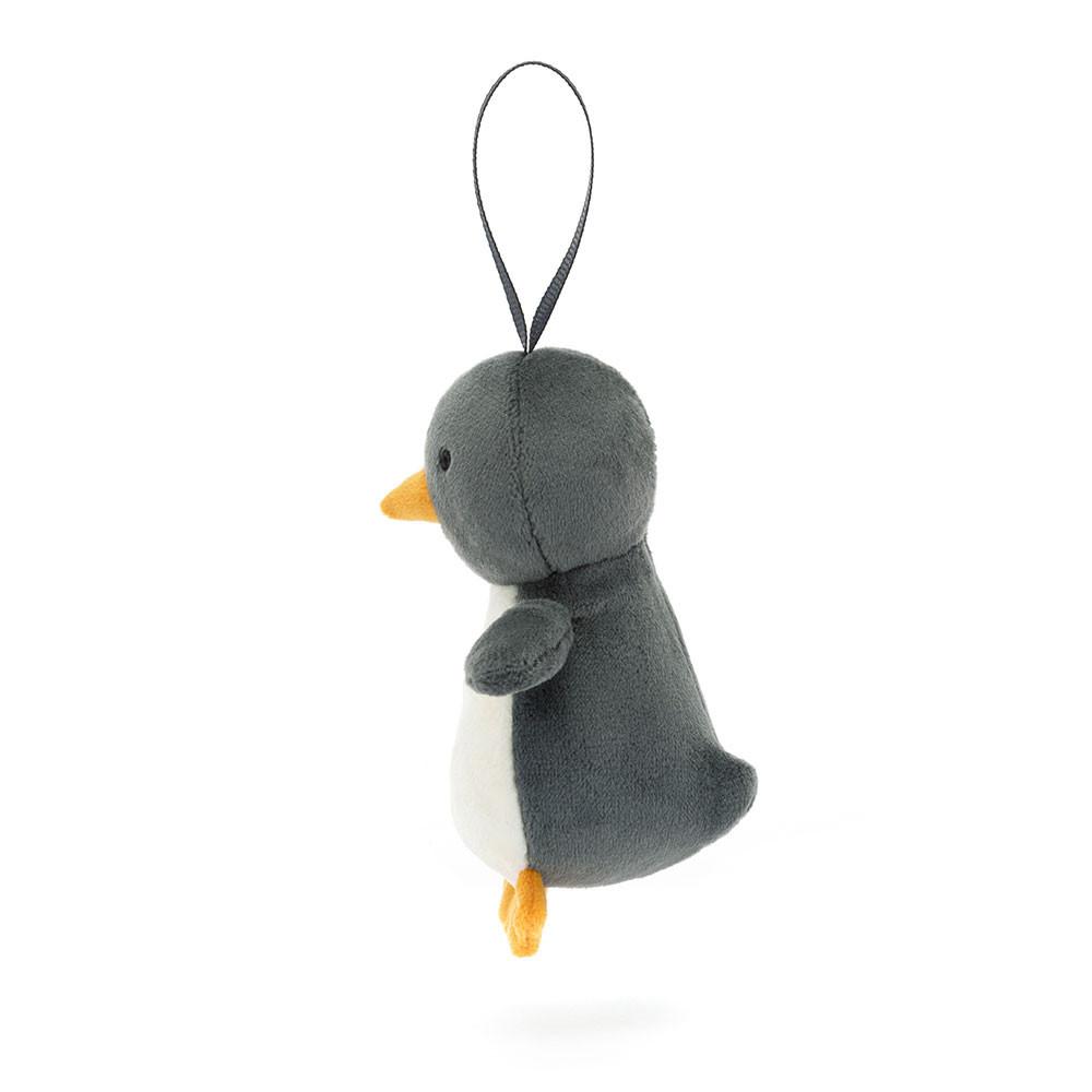 Arktida A Antarktida Jellycat Plyšáci Festive Folly Penguin,16cm x 4cm x 5cm Šedé | KHPQU-4853