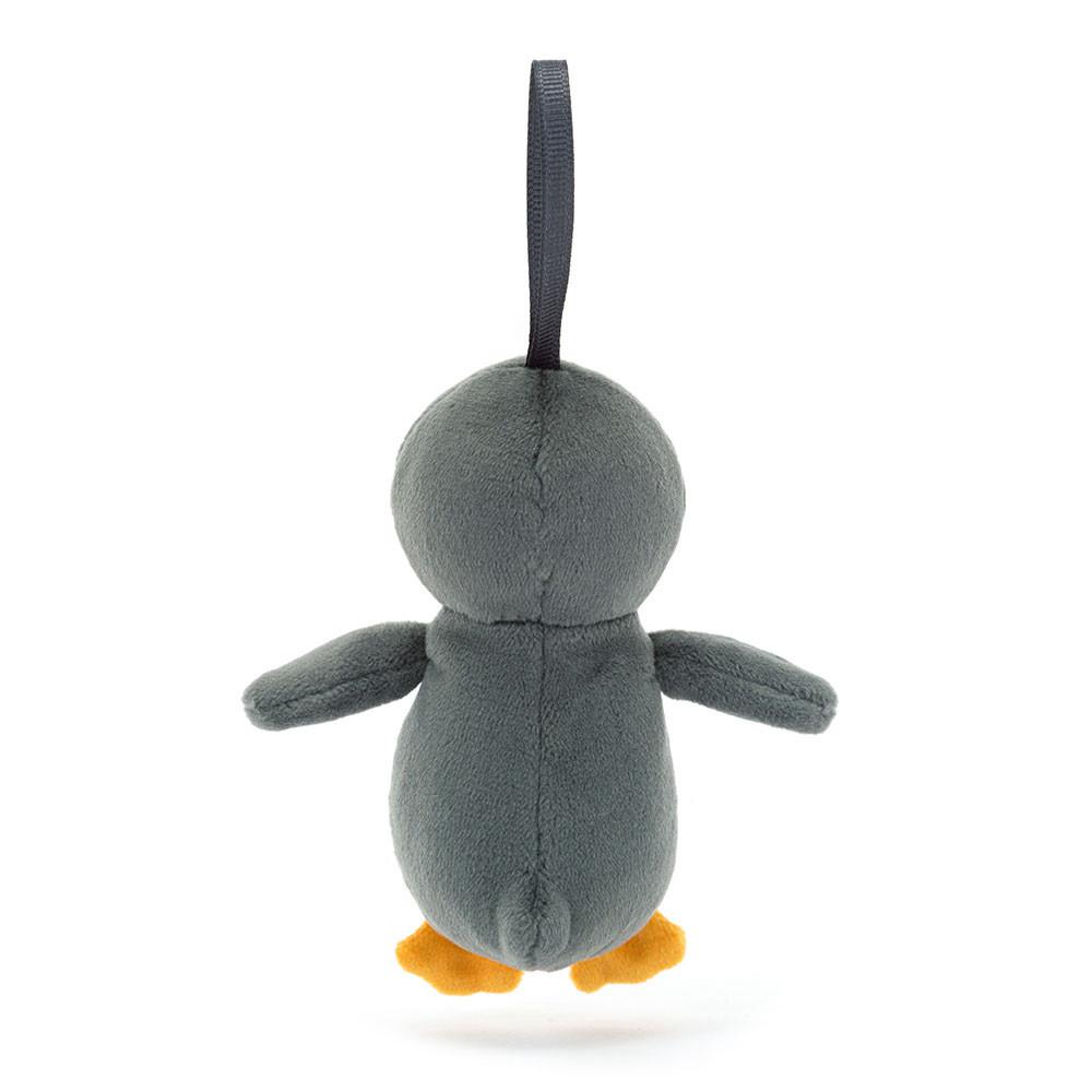 Arktida A Antarktida Jellycat Plyšáci Festive Folly Penguin,16cm x 4cm x 5cm Šedé | KHPQU-4853