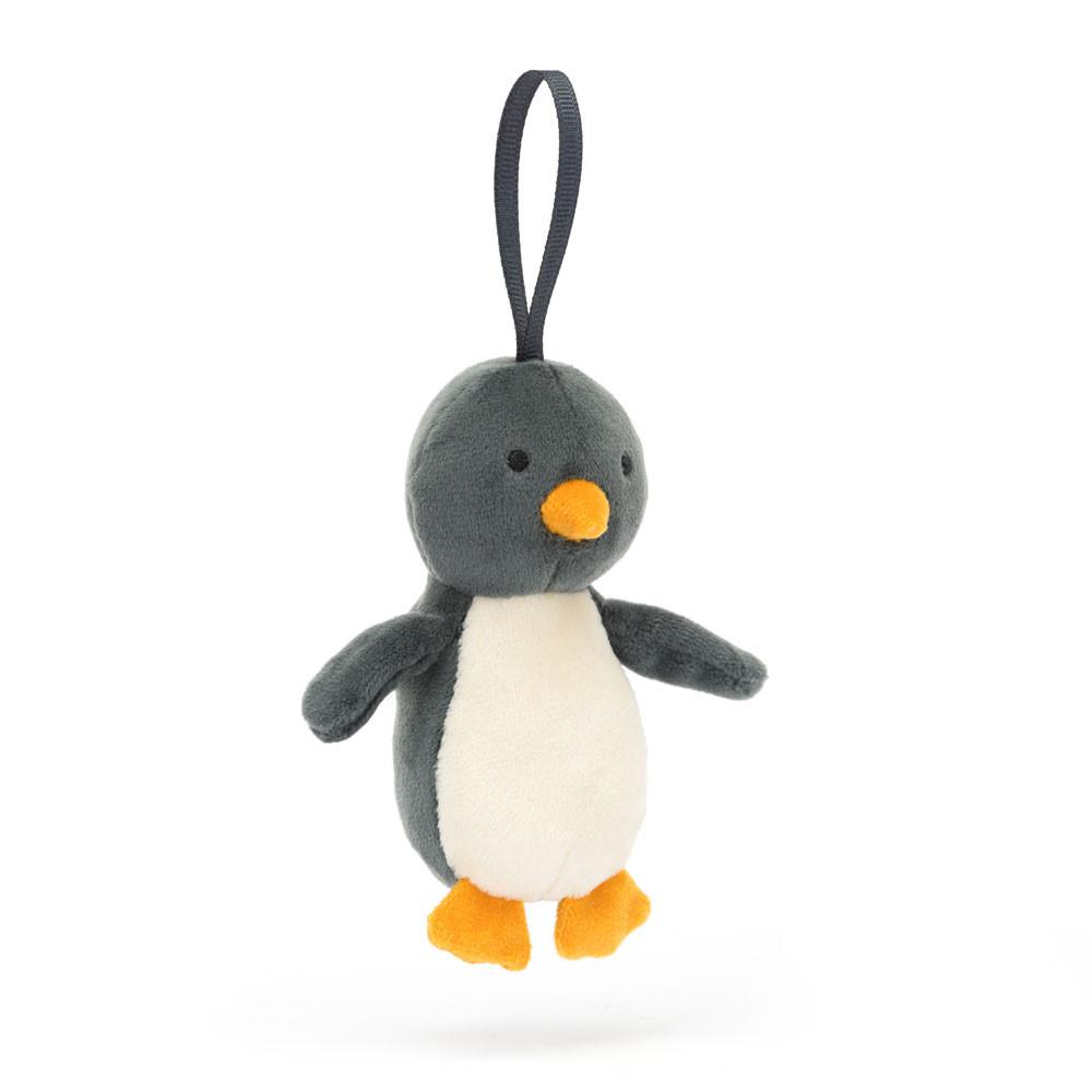 Arktida A Antarktida Jellycat Plyšáci Festive Folly Penguin,16cm x 4cm x 5cm Šedé | KHPQU-4853