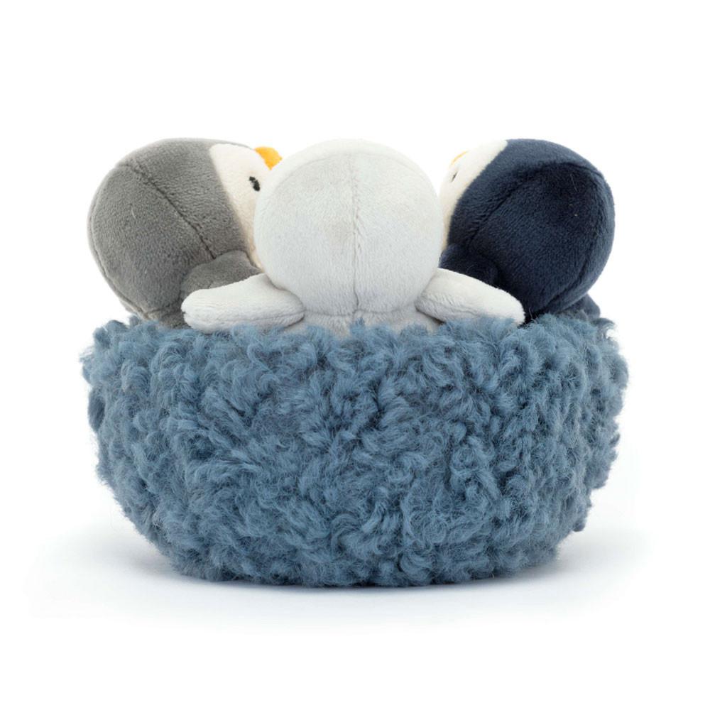 Arktida A Antarktida Jellycat Plyšáci Nesting Penguins,11cm x 13cm x 13cm Šedé | CUNTB-2876