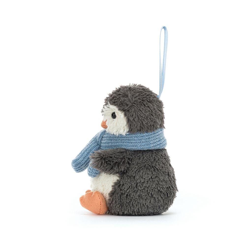 Arktida A Antarktida Jellycat Plyšáci Peanut Penguin Decoration,10cm x 6cm x 7cm Černé | NEZHV-7864