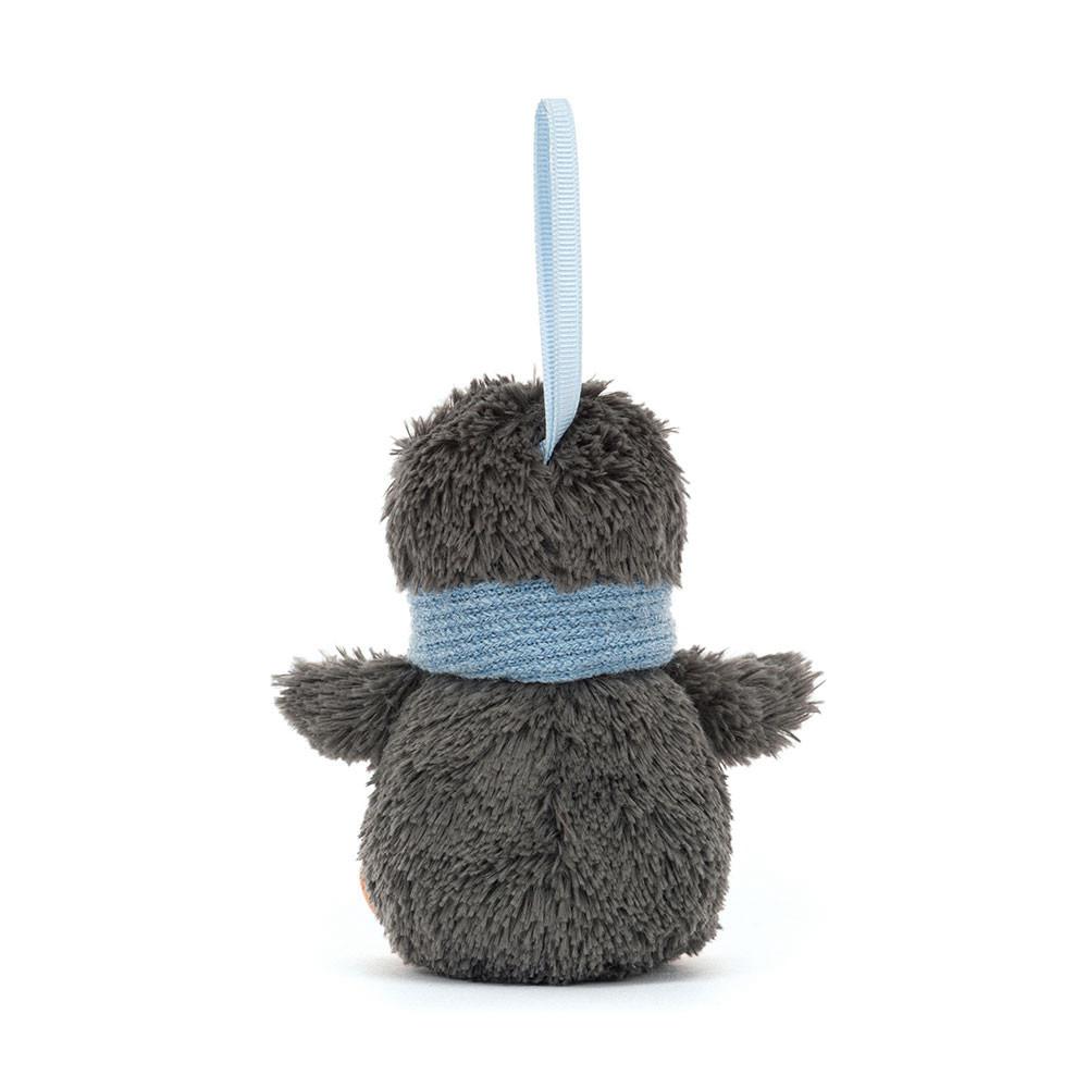 Arktida A Antarktida Jellycat Plyšáci Peanut Penguin Decoration,10cm x 6cm x 7cm Černé | NEZHV-7864