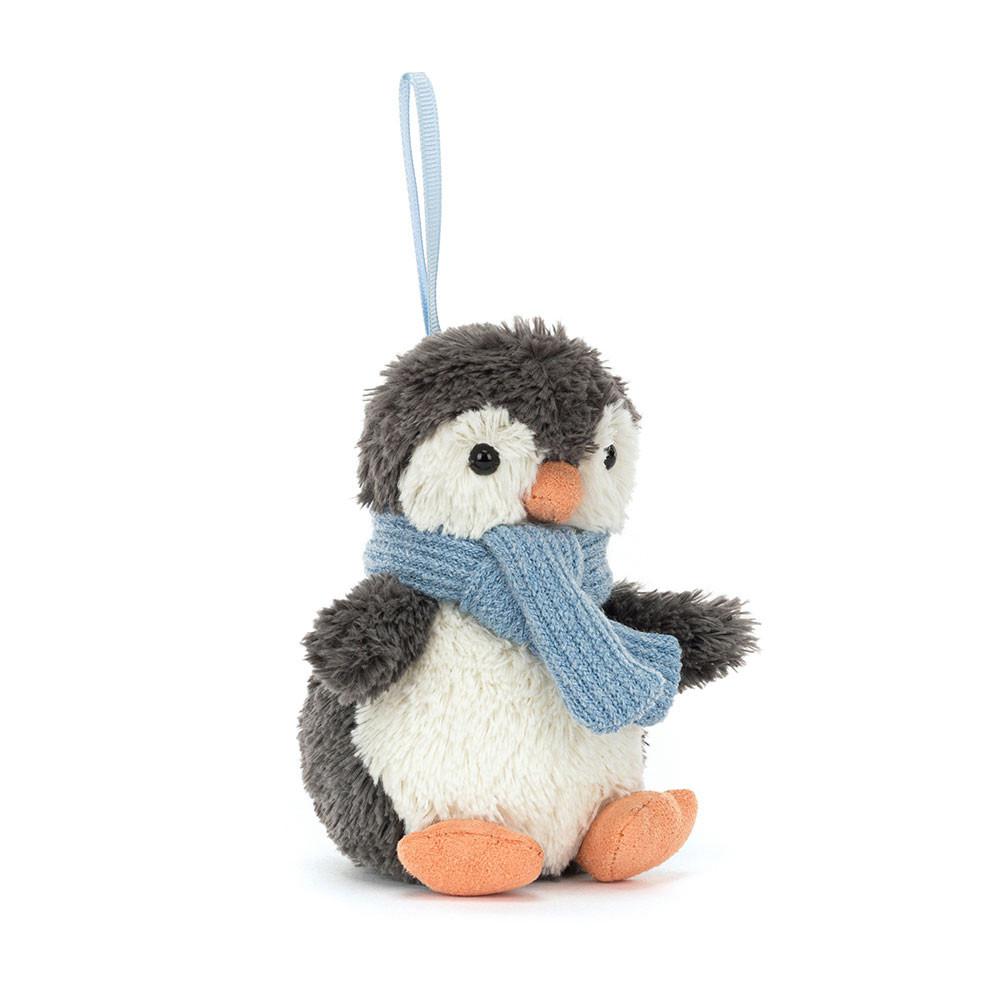 Arktida A Antarktida Jellycat Plyšáci Peanut Penguin Decoration,10cm x 6cm x 7cm Černé | NEZHV-7864