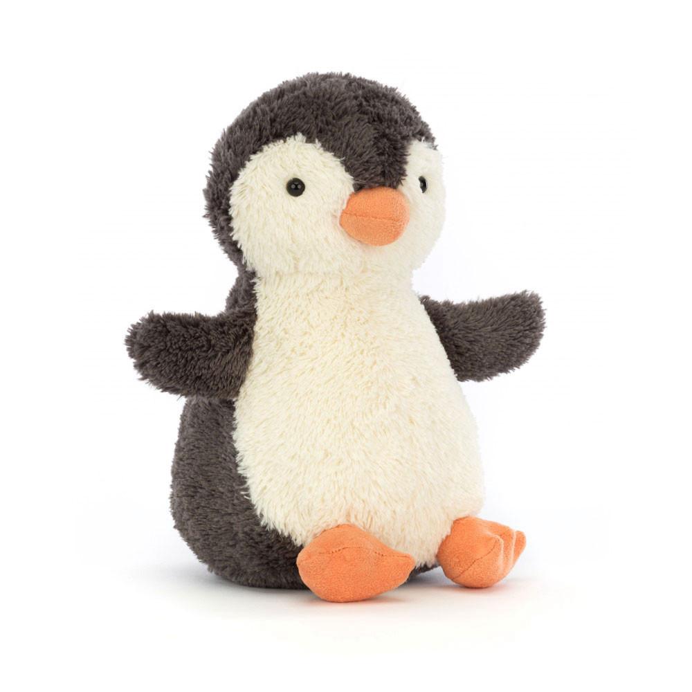 Arktida A Antarktida Jellycat Plyšáci Peanut Penguin,24cm x 12cm x 11cm Černé | NXEFH-1493