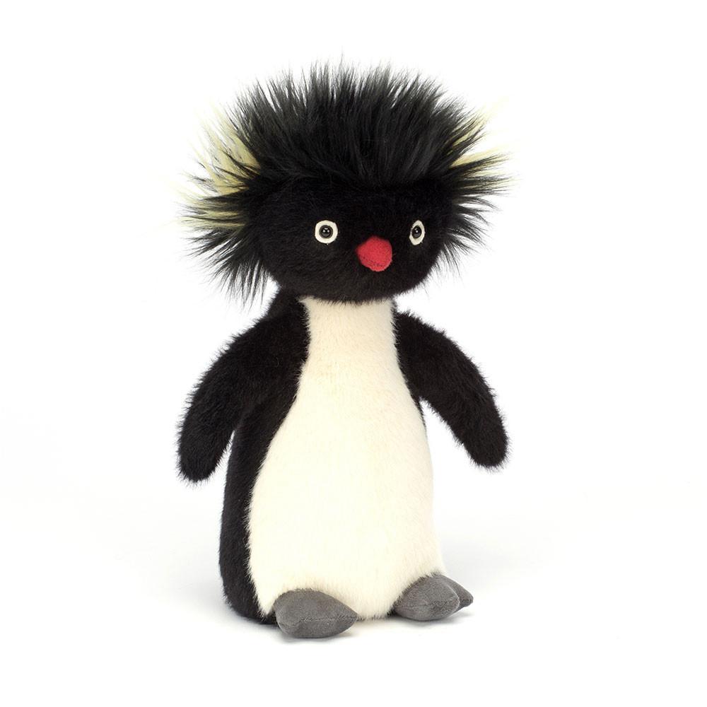 Arktida A Antarktida Jellycat Plyšáci Ronnie Rockhopper Penguin,23cm x 11cm x 9cm Černé | BCJIF-4675