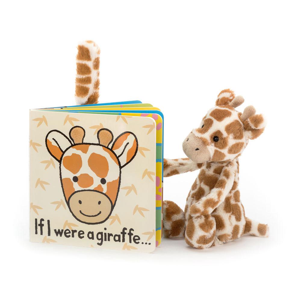 Baby Gifts Jellycat If I Were A Giraffe and Bashful Giraffe Small, Oranžové | RAXTI-4375