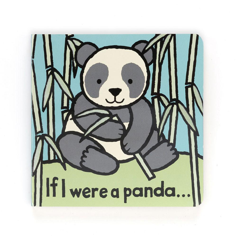 Baby Gifts Jellycat If I Were A Panda and Harry Panda Cub Small, Černé | WNUQK-6378