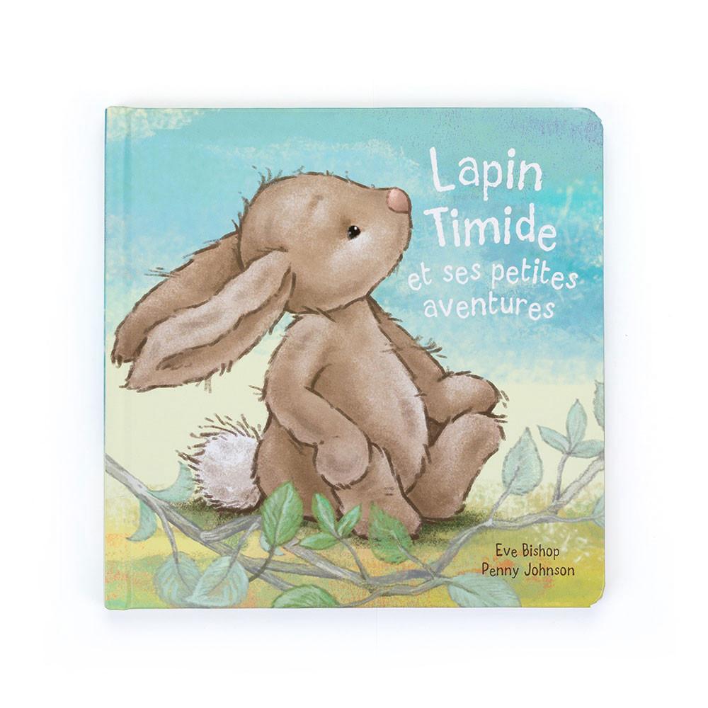 Baby Gifts Jellycat Lapin Timide Et Ses Petites Aventures and Bashful Bunny Medium, Béžový | NJOPK-8169