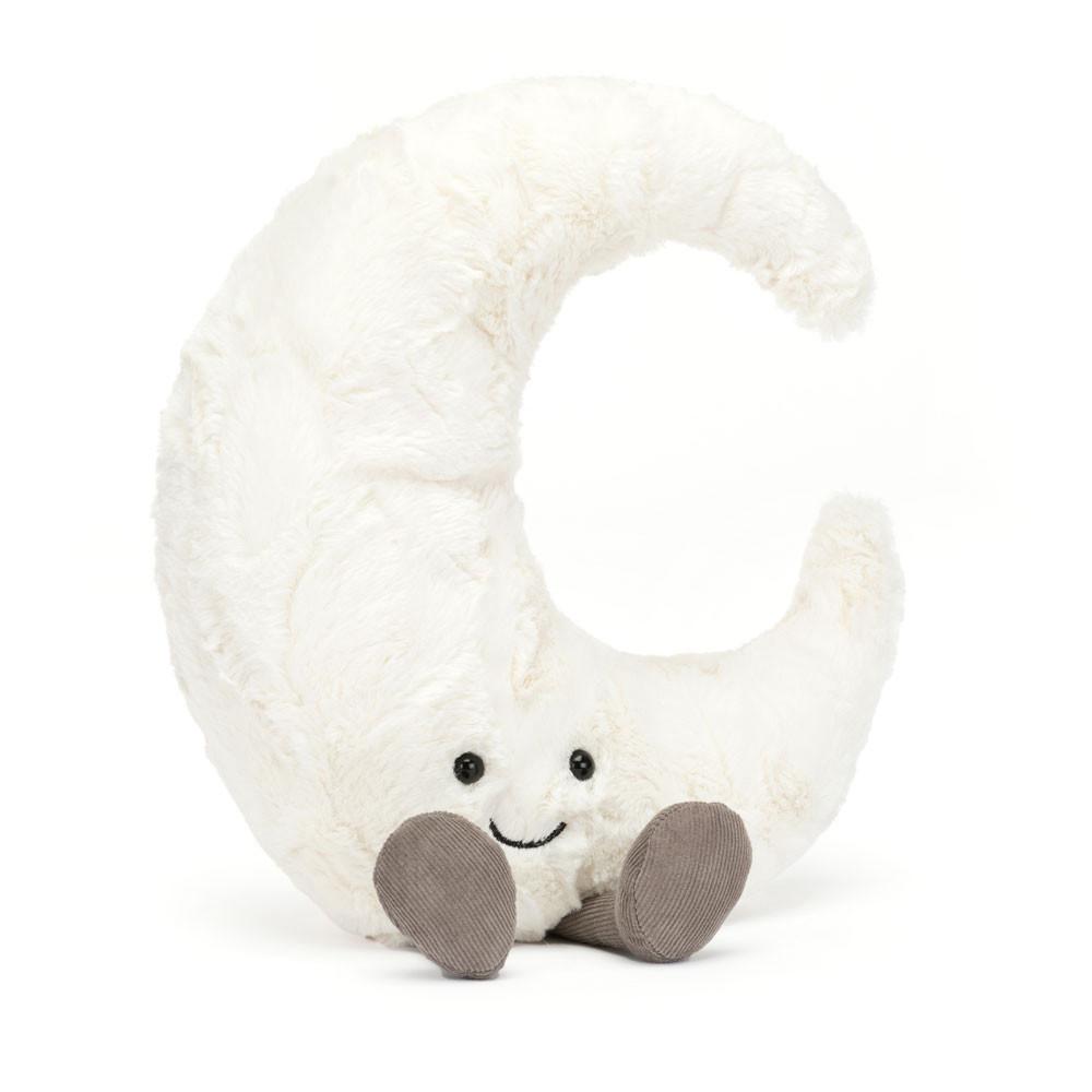 Baby Toys Jellycat Amuseables Moon,27cm x 18cm x 8cm Bílé | SXYNM-4619