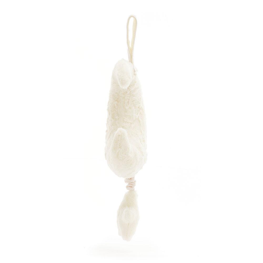 Baby Toys Jellycat Amuseables Moon Musical Pull,28cm x 15cm x 6cm Bílé | ZMQYU-6098