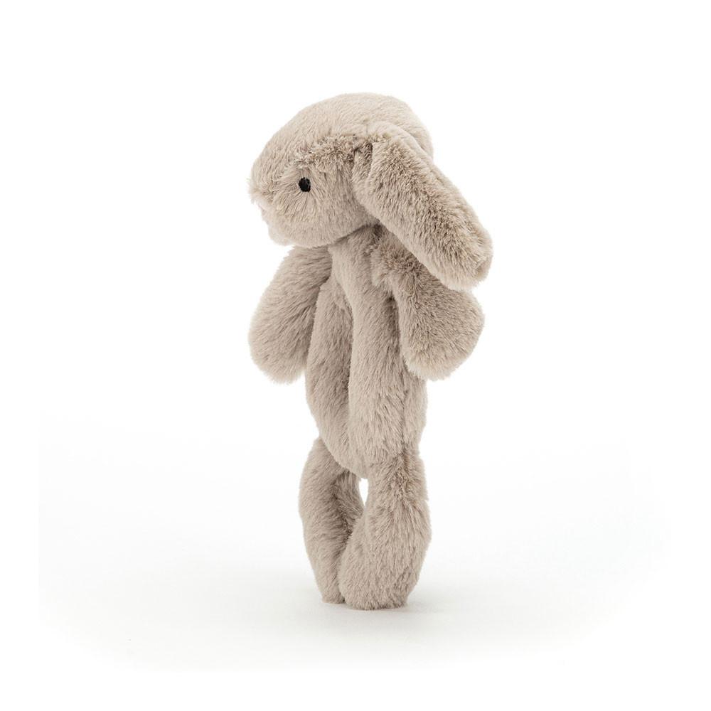 Baby Toys Jellycat Bashful Bunny Ring Rattle,18cm x 8cm x 2cm Béžový | GBJPH-5349