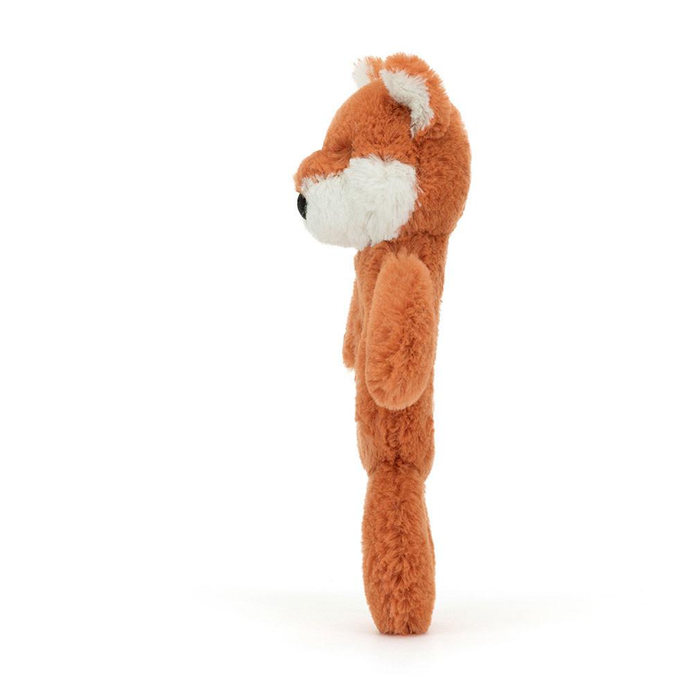 Baby Toys Jellycat Bashful Fox Cub Ring Rattle,18cm x 8cm x 2cm Oranžové | QBAKP-2157