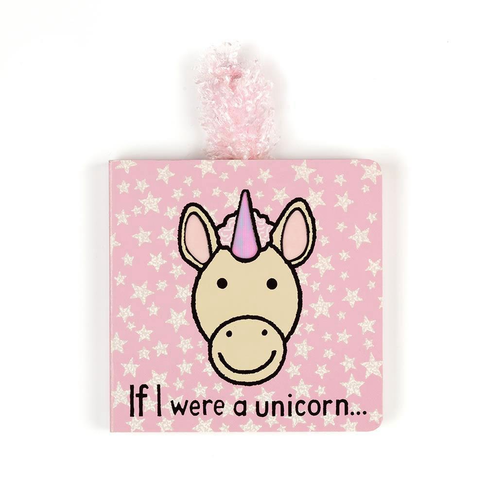 Baby Toys Jellycat If I were a Unicorn and Bashful Unicorn Small, Bílé | TOSZP-1984