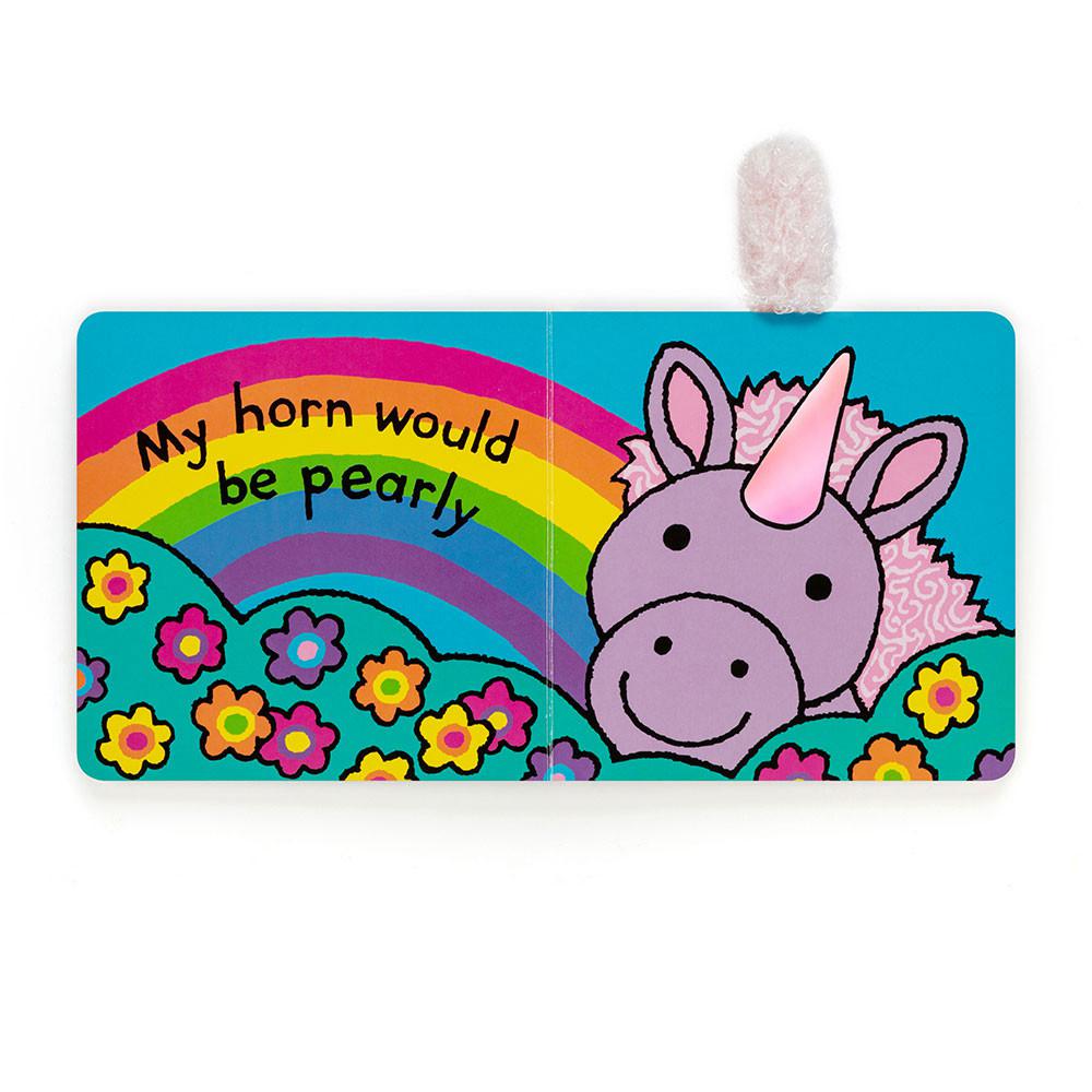 Baby Toys Jellycat If I were a Unicorn and Bashful Unicorn Small, Bílé | TOSZP-1984
