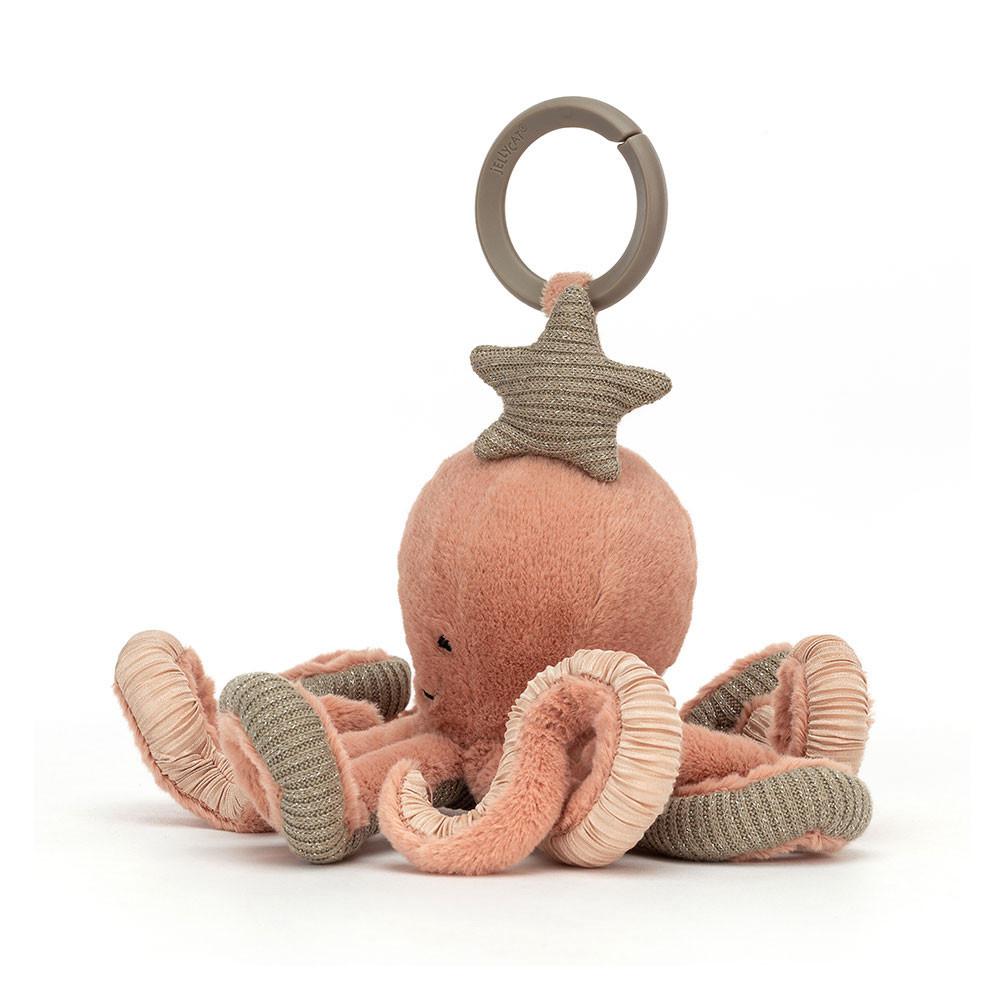 Baby Toys Jellycat Odell Octopus Activity Toy,10cm x 20cm x 20cm Oranžové | MUWIA-3862