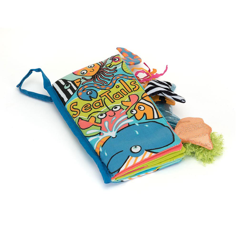 Baby Toys Jellycat Sea Tails,29cm x 10cm x 9cm Blankyt | OUPJY-5043