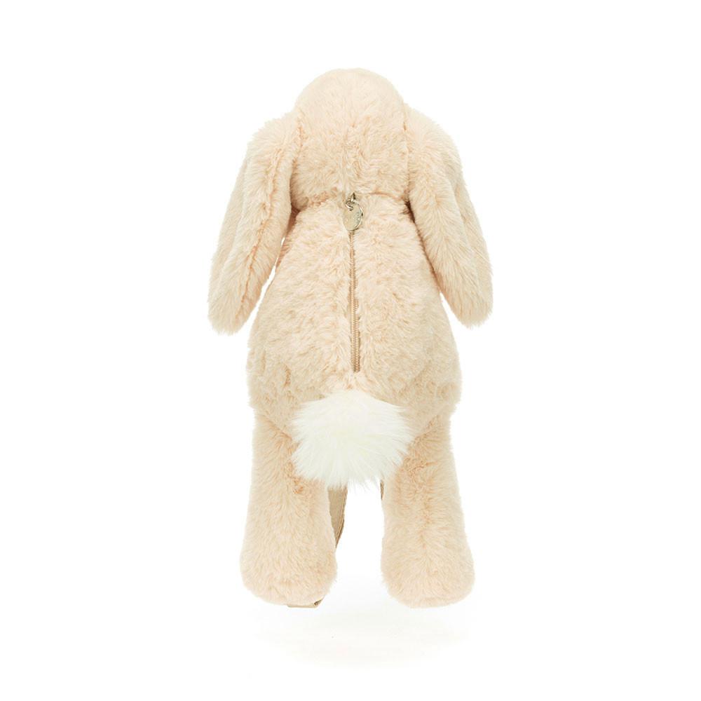 Batohy Jellycat Smudge Rabbit Backpack,43cm x 16cm x 12cm Béžový | OIPGC-3264