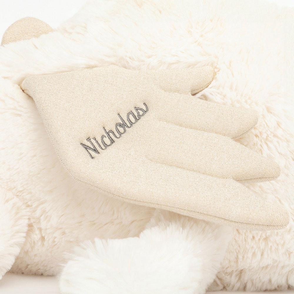 Big Toys Jellycat Plyšáci Snow Huge,19cm x 20cm x 66cm Bílé | JLURM-2103