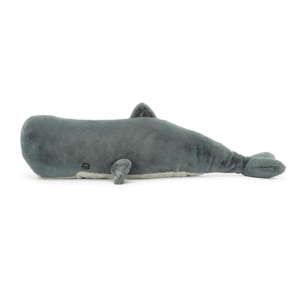 Big Toys Jellycat Plyšáci Sullivan the Sperm Whale,21cm x 19cm x 73cm Šedé | NBVRF-0745