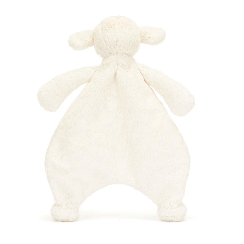 Comforters Jellycat Bashful Lamb Comforter,27cm x 20cm x 7cm Bílé | MQKNV-7905