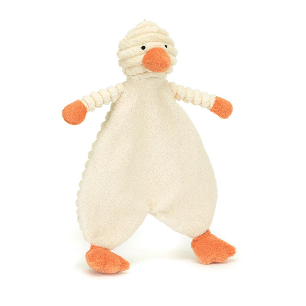 Comforters Jellycat Cordy Roy Baby Duckling Comforter,25cm x 18cm x 8cm Žluté | BTWPA-3491