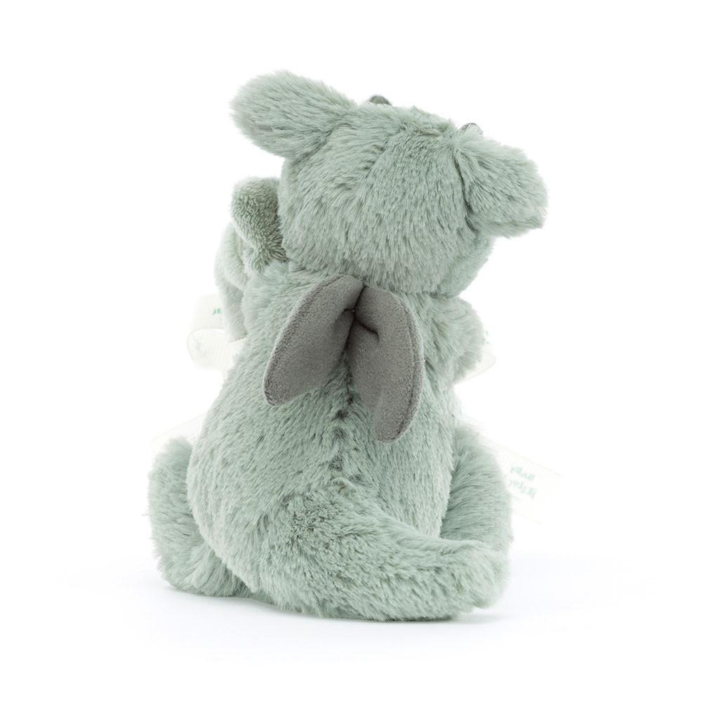 Dečka Jellycat Bashful,15cm x 34cm x 34cm Zelene | HVIZR-1956