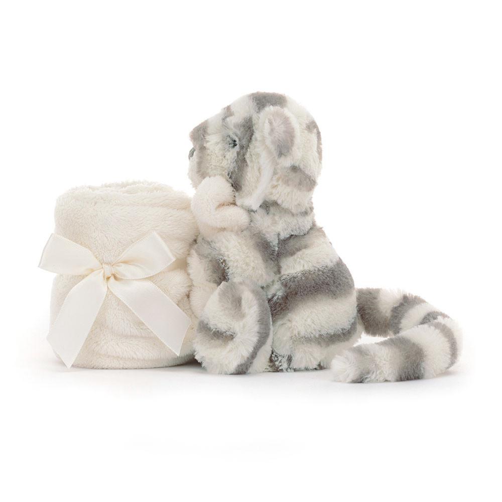 Dečka Jellycat Bashful Snow Tygříci,15cm x 34cm x 34cm Šedé | ESMGL-1940