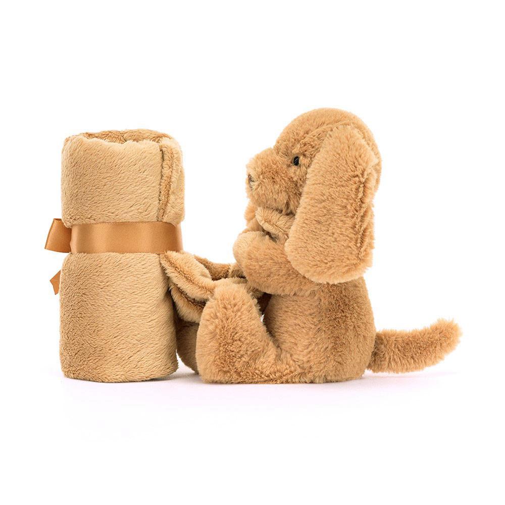 Dečka Jellycat Bashful Toffee Puppy,15cm x 34cm x 34cm Hnědé | KQDWY-5398