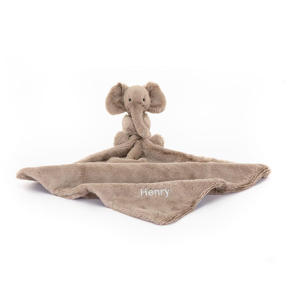 Dečka Jellycat Smudge Sloníci,15cm x 34cm x 34cm Šedé | MXDIN-3214