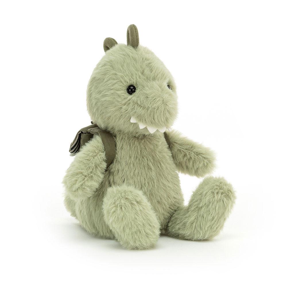 Dragons Jellycat Plyšáci Backpack Dino,8.7in x 3.5in x 3.1in Zelene | YPVKJ-7038