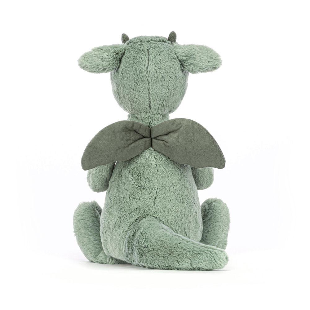 Dragons Jellycat Plyšáci Bashful,12.2in x 4.7in x 3.5in Zelene | AZRUY-3512