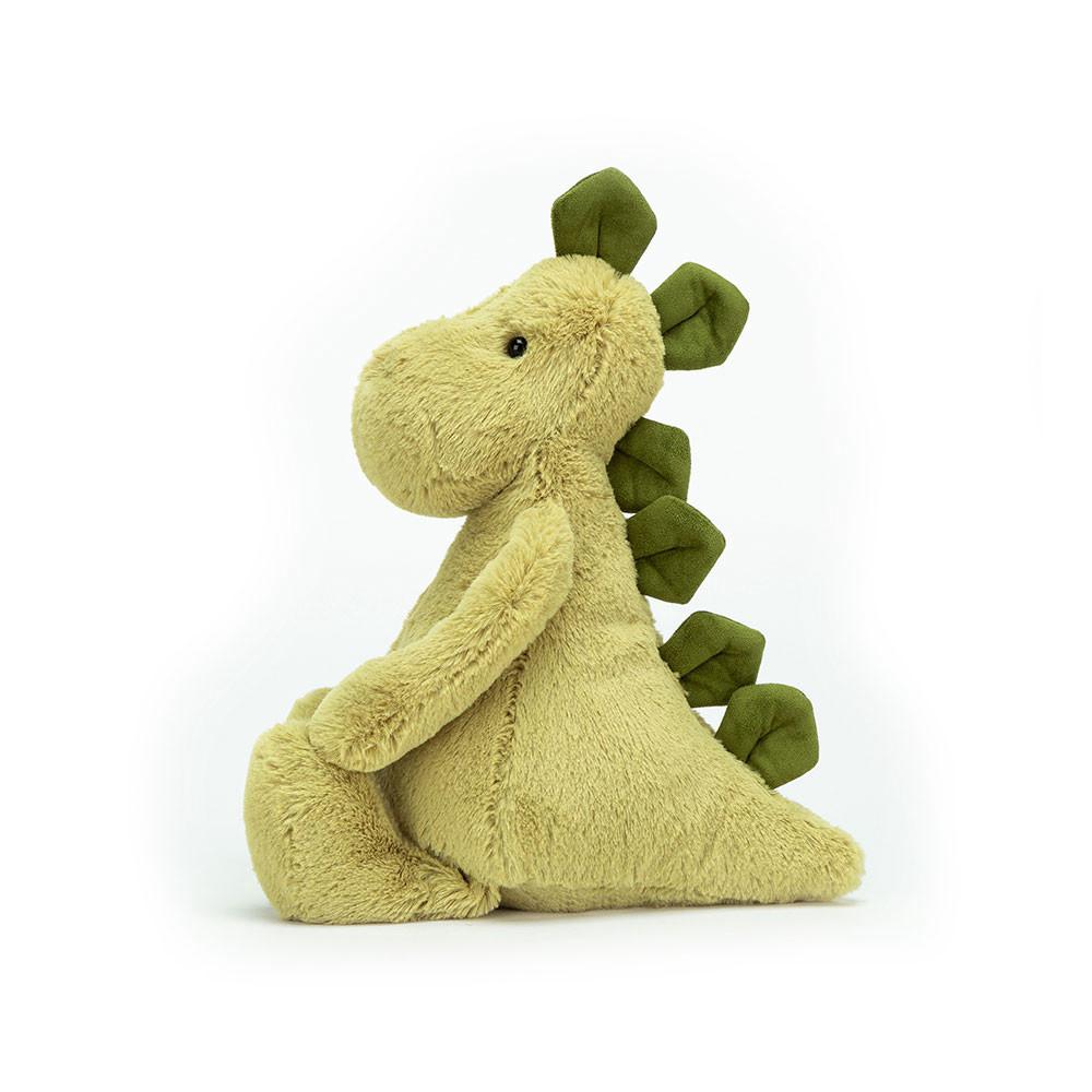 Dragons Jellycat Plyšáci Bashful Dino,12.2in x 4.7in x 3.5in Zelene | DOUEX-2456