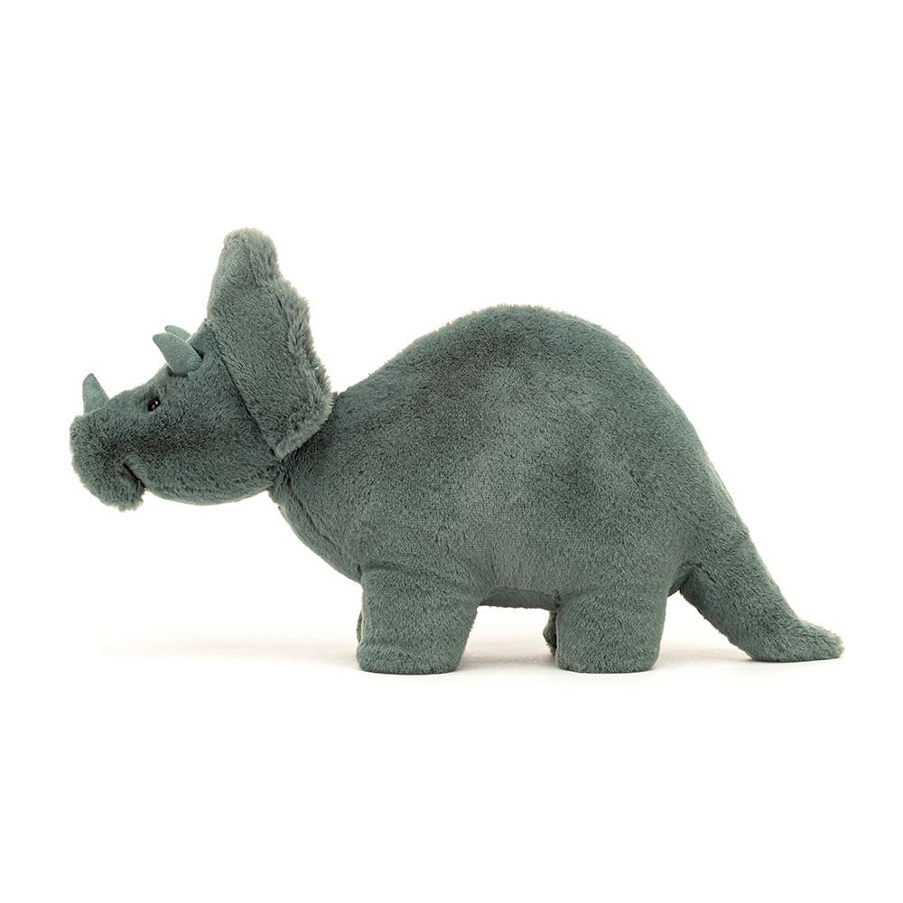 Dragons Jellycat Plyšáci Fossilly Triceratops,6.7in x 4.7in x 11.4in Zelene | CKPYX-8964