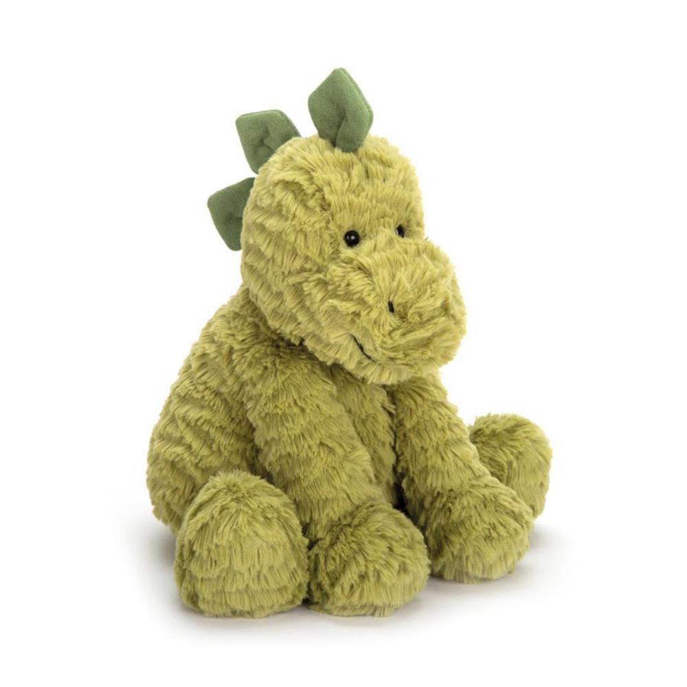 Dragons Jellycat Plyšáci Fuddlewuddle Dino,9.1in x 5.1in x 3.5in Zelene | YMAQU-5840