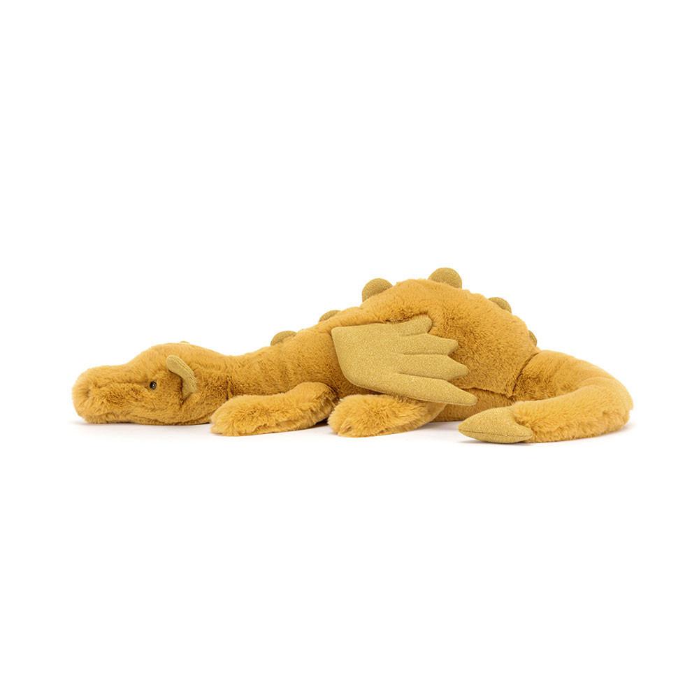 Dragons Jellycat Plyšáci Golden,12cm x 14cm x 50cm Žluté | TQYKW-1392