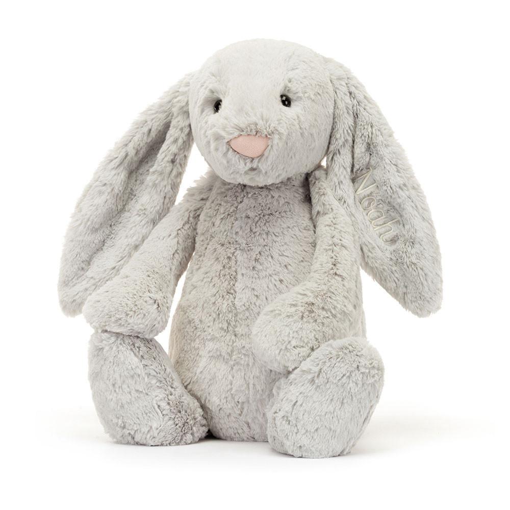 Dítě Jellycat Bashful Bunny Huge,51cm x 21cm x 12cm Šedé | ISJPC-0867