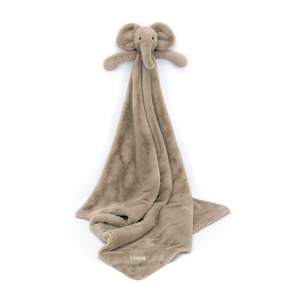 Dítě Jellycat Smudge Sloníci Blankie,56cm x 70cm x 9cm Šedé | RZOWV-4715