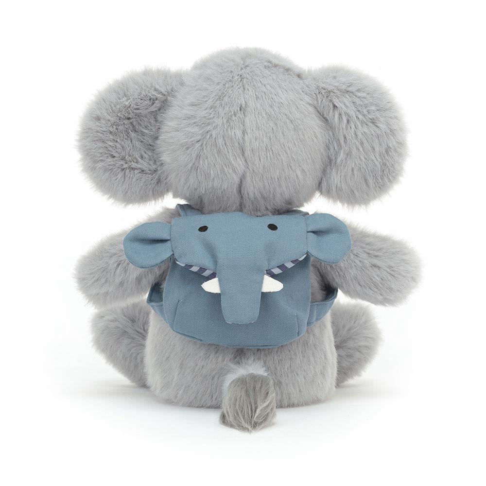 Džungle A Safari Jellycat Plyšáci Backpack Sloníci,22cm x 9cm x 8cm Šedé | GCBZL-5924