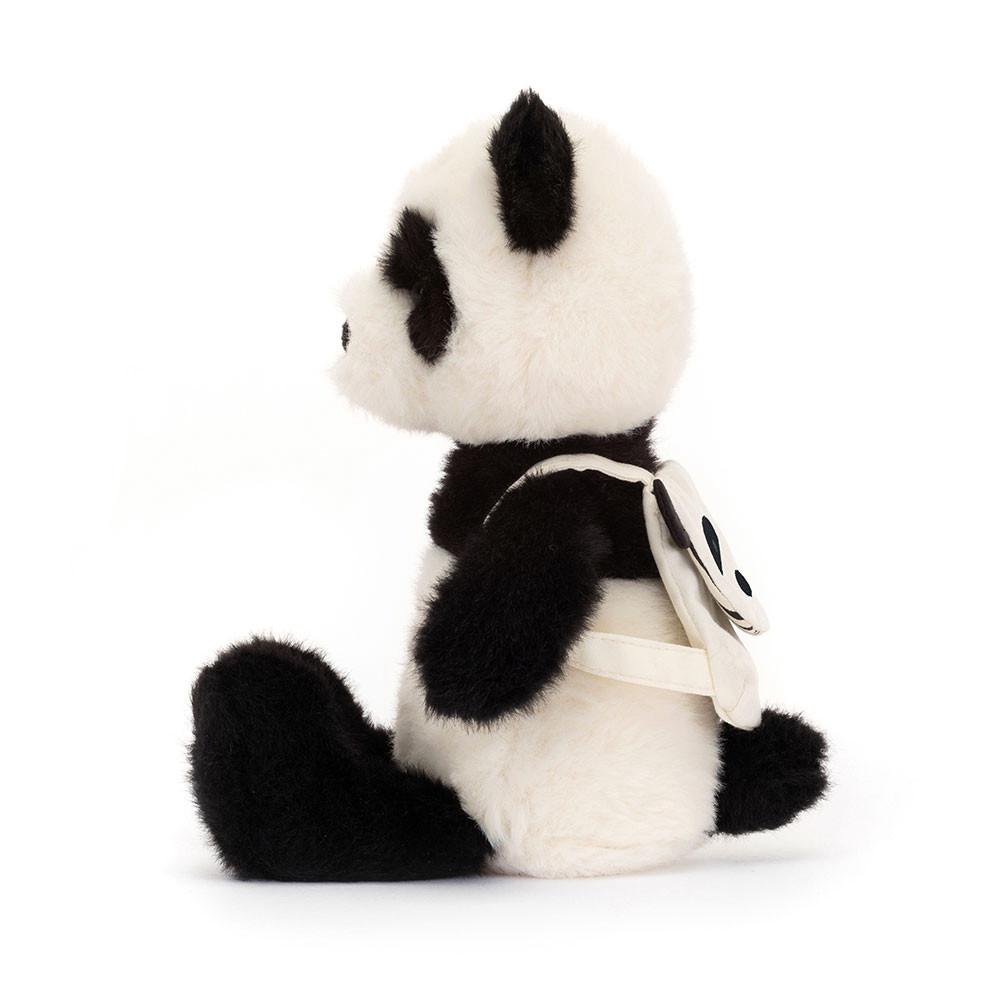 Džungle A Safari Jellycat Plyšáci Backpack Panda,22cm x 9cm x 8cm Černé | NUAPO-3704