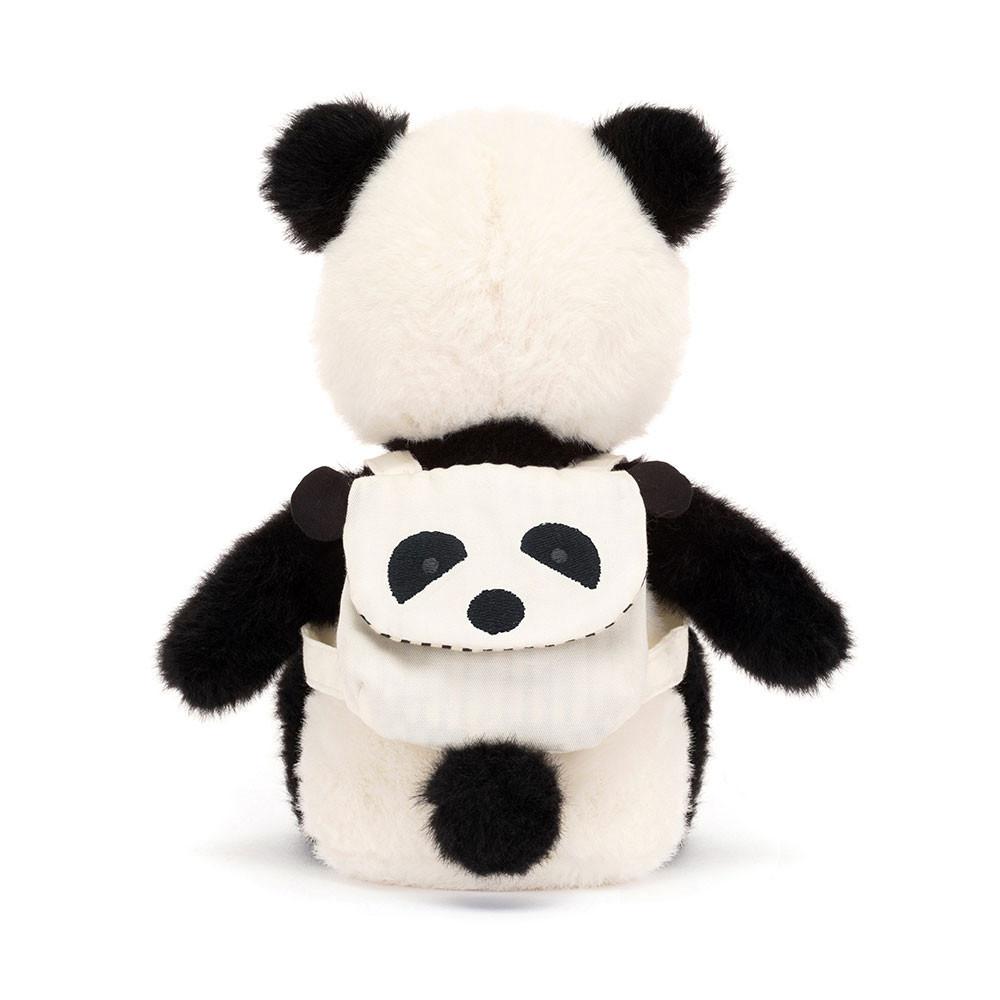 Džungle A Safari Jellycat Plyšáci Backpack Panda,22cm x 9cm x 8cm Černé | NUAPO-3704
