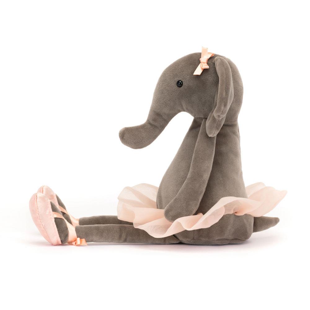 Džungle A Safari Jellycat Plyšáci Dancing Darcey Sloníci,33cm x 9cm x 8cm Šedé | JYWRH-7082