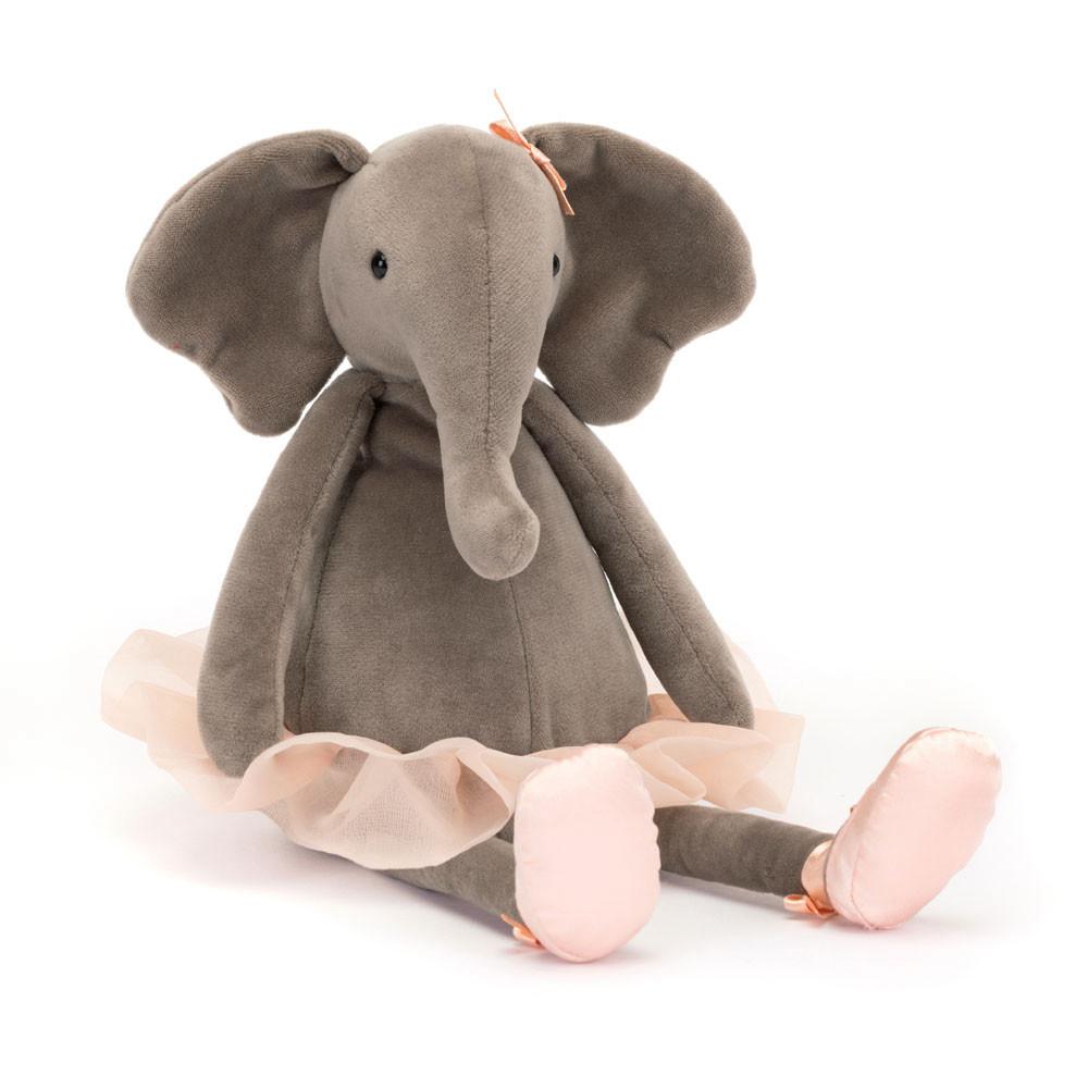 Džungle A Safari Jellycat Plyšáci Dancing Darcey Sloníci,33cm x 9cm x 8cm Šedé | JYWRH-7082