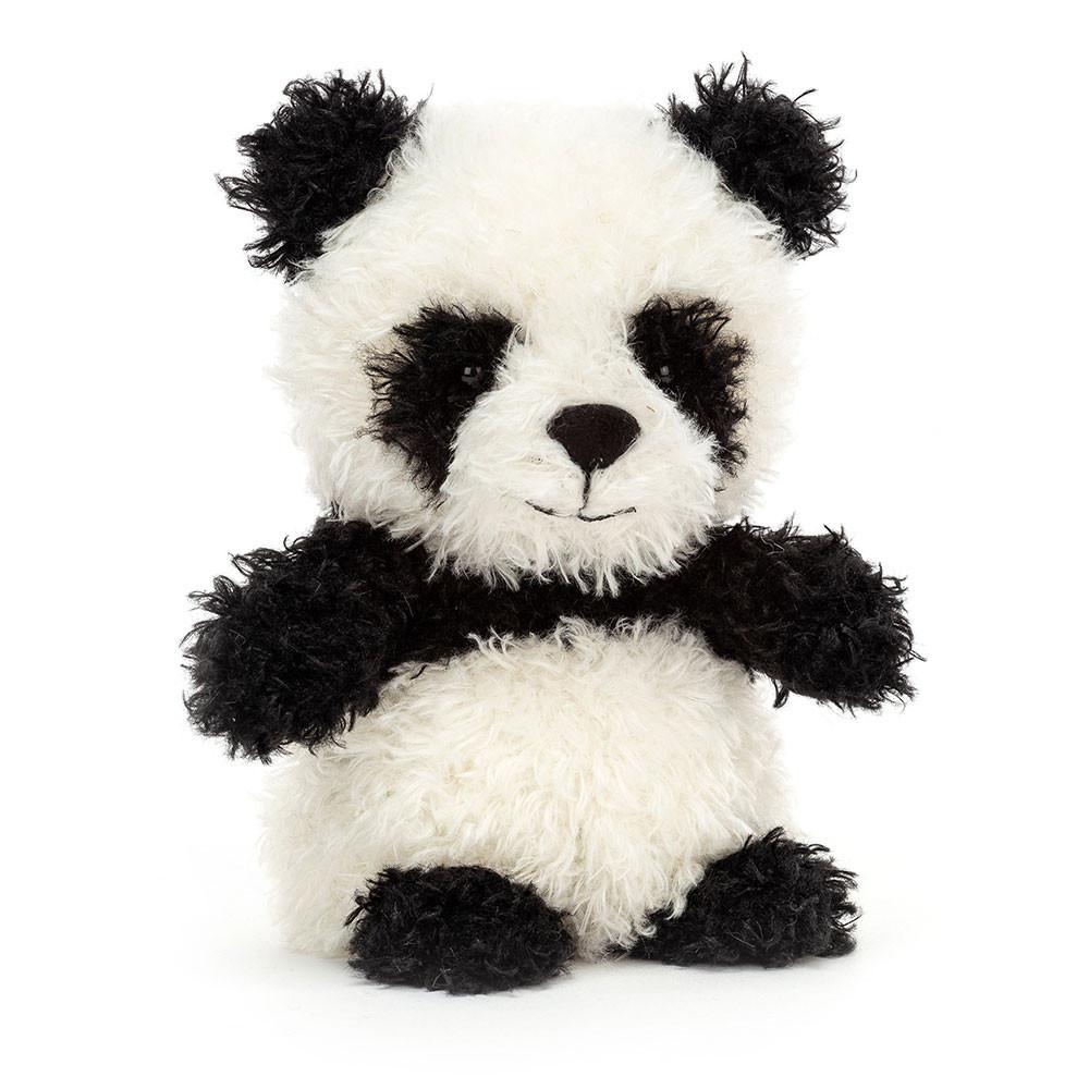 Džungle A Safari Jellycat Plyšáci Little Panda,18cm x 10cm x 8cm Bílé | TNKDA-6215