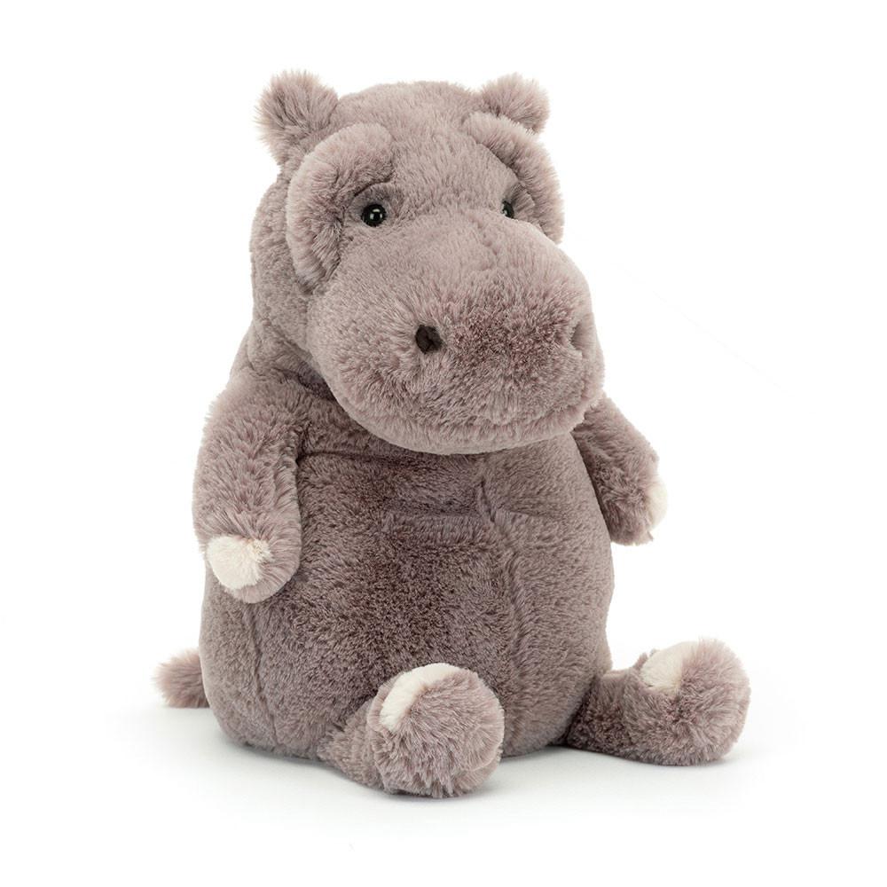 Džungle A Safari Jellycat Plyšáci Myrtle Hippopotamus,37cm x 16cm x 13cm Šedé | KSGXF-0342